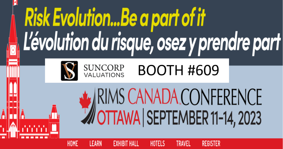 Join us at RIMS Canada Conference 2023 in Ottawa! Suncorp Valuations